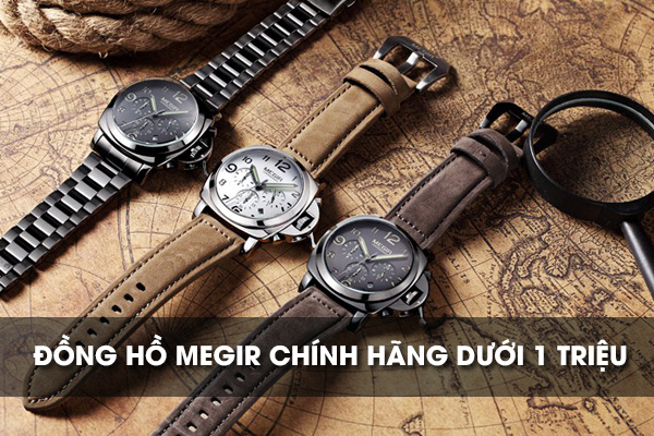 đồng hồ Megir chính hãng dưới 1 triệu